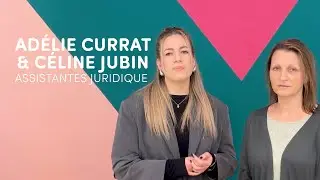 Céline Jubin & Adélie Currat - Assistantes juridiques formées au marketing digital