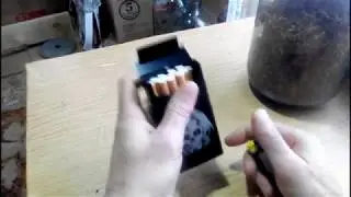 Табак+махорка+вишнёвый лист, получилось зашибись