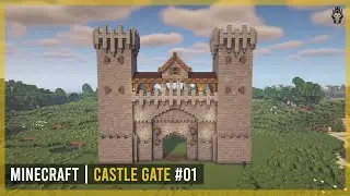 Minecraft Castle Gate - Medieval Kingdom #01