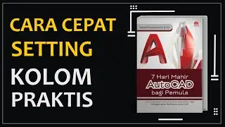 Trik Membuat Garis As dan Kolom pada AutoCAD
