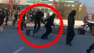 БРОСАЛИ стульями на митинге в Ингушетии