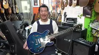 FUJIGEN MSA-HP/4 マスターフィールド 国産 超美品！小ぶりなセミアコ