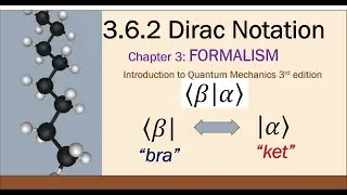 Dirac Notation | Introduction to Quantum Mechanics 3rd ed by Griffiths