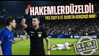 Say Goodbye to Referee Errors in PES 2021 & FL 2026! ⚖️ The Most Realistic Referee and Gameplay M...