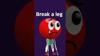 Idioms - Break a leg | English grammar @englishwalididi