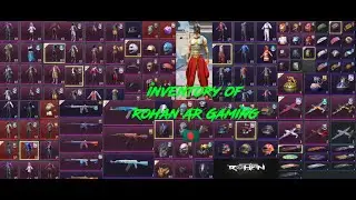 Pubg Mobile inventory of Rohan AR Gaming🇧🇩.inventory of a poor Guy..Please SUBSCRIBE the poor Guy😁