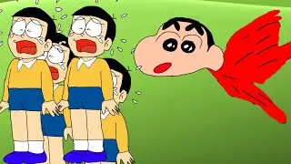Shinchen Nobita Convert Birds 1 vs 100 Birds 