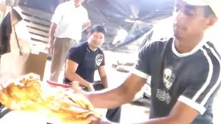 Cómo se hace el alfeñique melcocha y la panela (de caña de azúcar) artesanalmente en el trapiche