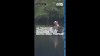 As Francine approaches Louisiana, some in Bayou Sara take no chances - WPMI NBC 15