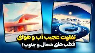 دانستنی جالب قطب شمال و قطب جنوب: بررسی تفاوت‌ها و ویژگی‌های دو دنیای یخی | اسرار پنهان