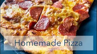 Homemade Pepperoni Pizza Video Recipe