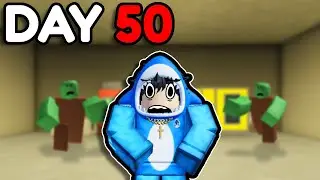 I SURVIVED 50 DAYS in a Roblox Bunker...