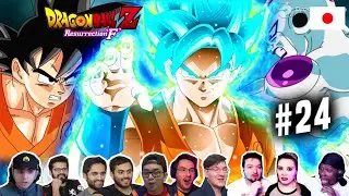 Goku First Super Saiyan Blue!! | Reaction Mashup | 🐲Dragon Ball Super Episode 24 (ドラゴンボール)
