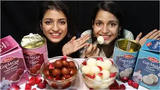 GULAB JAMUN Vs RASGULLA EATING CHALLENGE | 3 MIN GULABJAMUN, RASGULLA CHALLENGE WIN CASH PRIZE ₹2000