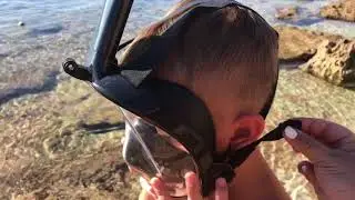 Полнолицевая маска для плавания Free Breathe