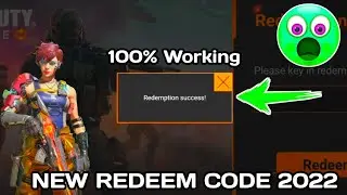 codm New Working Redeem code 2022 | cod mobile Redeem code 2022 | codm Redeem code 2022 Garena