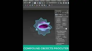 COMPOUND OBJECT PROCUTTER - 3DS MAX 