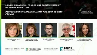 L'humain d'abord: Fonder une société juste et inclusive pour tous