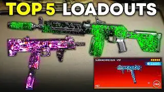 TOP 5 *META* LOADOUTS after SEASON 4 UPDATE! 👑 (Best Warzone Class Setup)