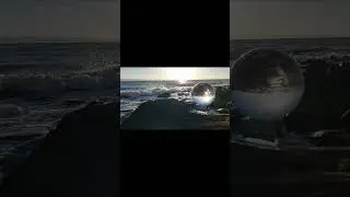 Lensball Sunrise #shorts