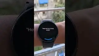 Use Bixby & Google assistant in Samsung galaxy watch 🤩