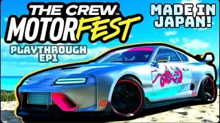 THE CREW MOTORFEST has finally ARRIVED! - Just Getting Started! / Let's Play! (Playthrough) #1