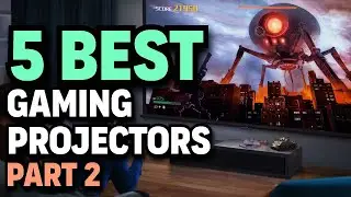 5 Best GAMING PROJECTORS In 2021 Part 2 | Top 5 Budget Gaming Projectors | Review & Rating 10/10.