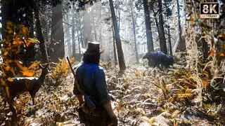 Red Dead Redemption 2 Realistic Autumn Preset Gameplay [ReShade MOD] RTX4080 & 5900X - 8K Resolution