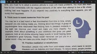 Grade 12 Unit 2 Reading Part 3
