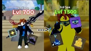 Blox Fruits | Noob to Pro 1 - 2550 | Part 2/3 | 3rd sea