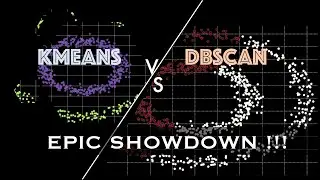 KMEANS vs DBSCAN  DEMO: See who will win !