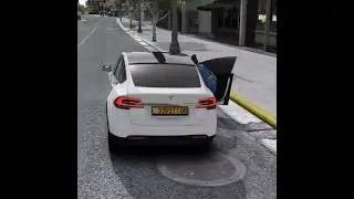 Работаю такси на электромобил  Tesla/Прибыли на электромобил в такси