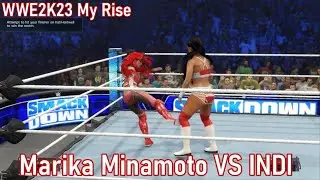 WWE2K23　Marika Minamoto VS INDI