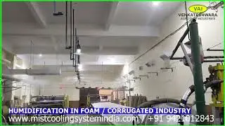 Humidification in Foam Industry / Corrugated Industry