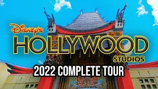 Disney's Hollywood Studios 2022 - Full Walkthrough with Rides - Walt Disney World