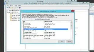 AD Certificate Configuration