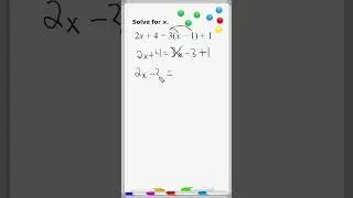 Equations With A Variable On Both Sides