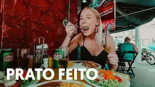 COMENDO UM PRATO FEITO NUMA LANCHONETE!