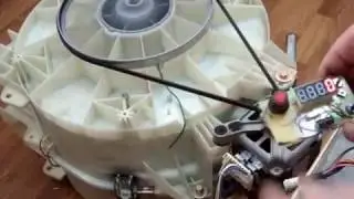 Управление коллекторным  двигателем, схема регулировки с тахометром. крутая схема.