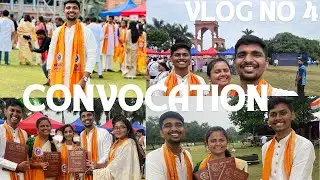 VLOG NO: 4 || MY GRADUATION DAY || MIT ADT UNIVERSITY PUNE 7th CONVOCATION || #vlog #convocation2024