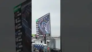 🏁 Pitbox POV: NASCAR Atlanta race #shorts