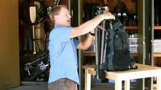 How to attach the Tripod Sling onto the r180 professional camera backpack. - Mindshift Gear