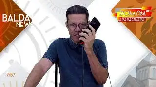 Bom dia Araraquara, segunda-feira 19 de agosto de 2024.