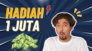 Hadiah (Giveaway) 1 juta rupiah
