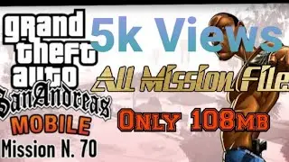 Download GTA SA lite All mission files in just only 108 mb for all GPU's...Link in description