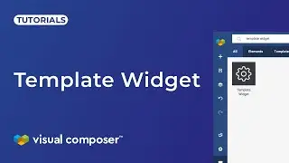 How to Insert Visual Composer Template into WordPress Widget Area