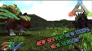 Ark: Survival Evolved - New Server, New Mods, New Season - AvatARK MOD fun and our first tames #1