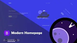 Create a Modern Homepage with Bootstrap 5