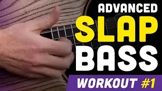 🎸 Advanced Slap Bass Workout #1: Marcus Miller-style!🔥