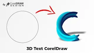 3D Blend Text Effect in CorelDRAW Tutorial | Coreldrawdesign Tutorials | CorelDraw Tutorials |